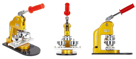 Maquina de Chapitas modelo SDPH-N1 color amarillo